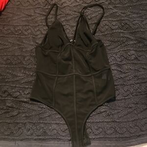 Fashion Nova Black Bodysuit